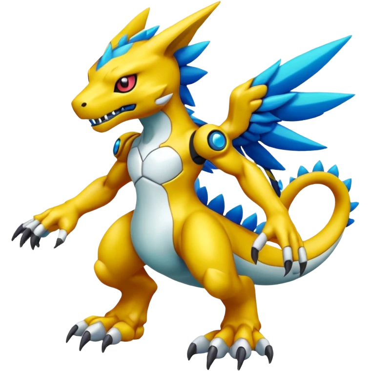 Cool Digimon-Fakemon-hybrid full body emoji