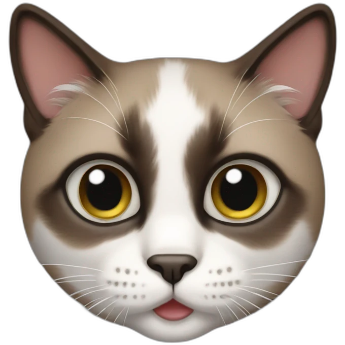 snowshoe cat emoji