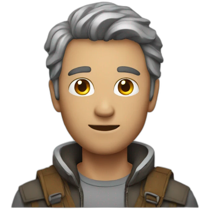a man with a meta quest 2 emoji