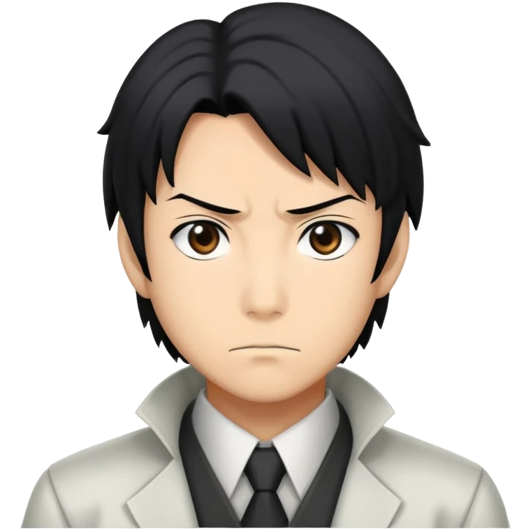 Shinra kusacabe doing boi emoji