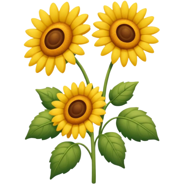 sonnenblumenstrauch  ohne personen, aber mit daum ok zeichen emoji