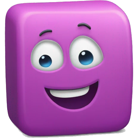 two volumetric letters WB emoji