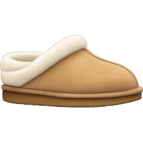 ugg tasman slippers emoji