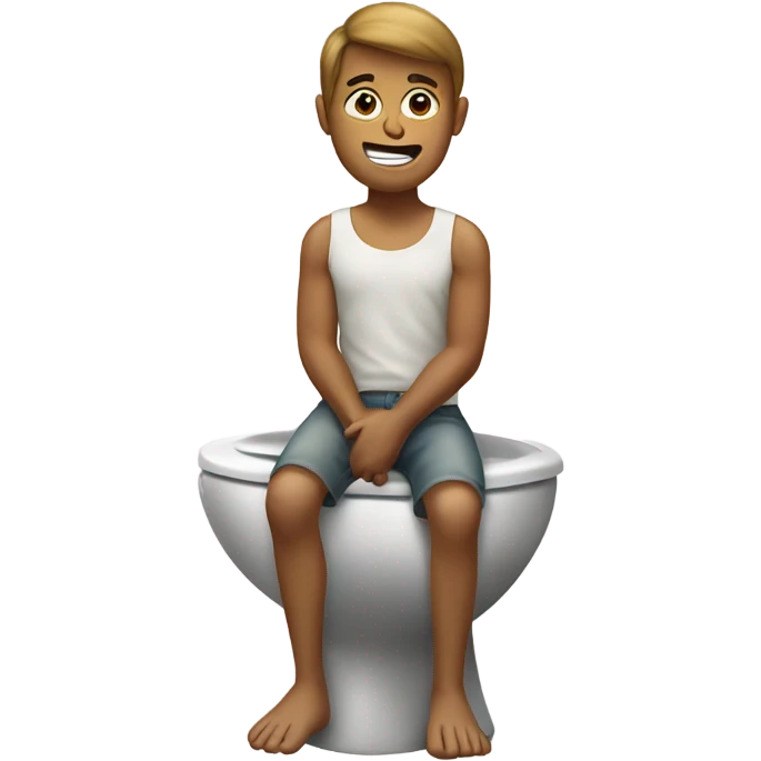 Hedin a toilet emoji
