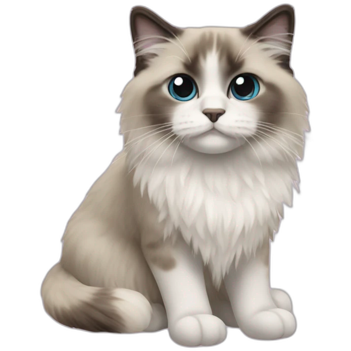 Ragdoll emoji