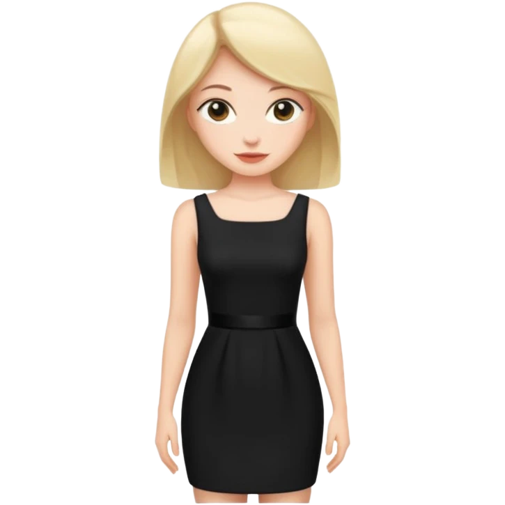 little black dress emoji