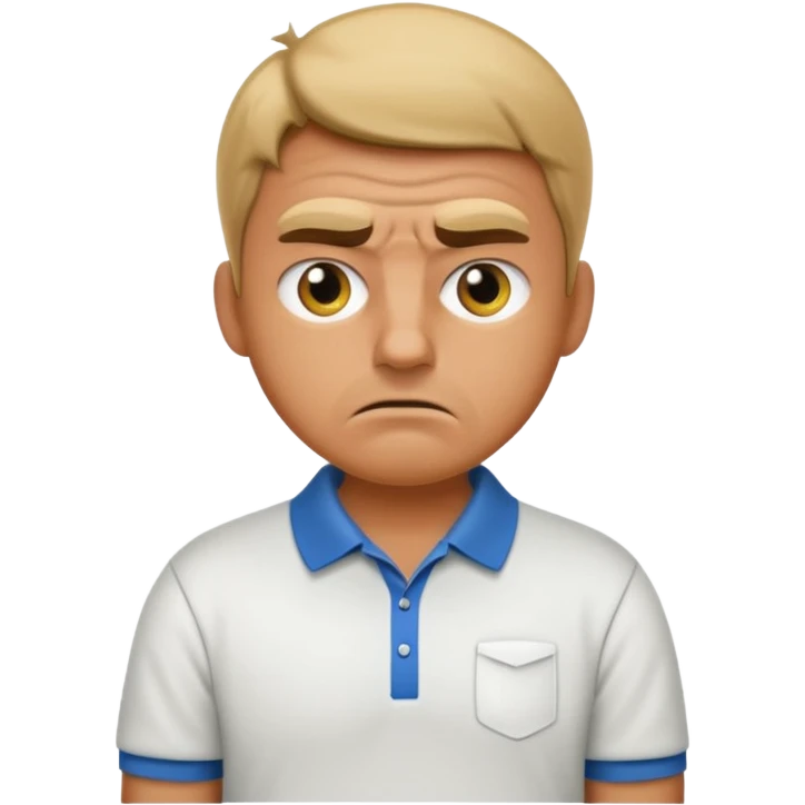 Bad golfer emoji
