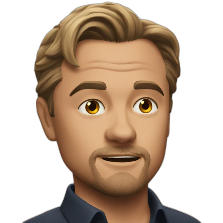 DiCaprio chauve emoji