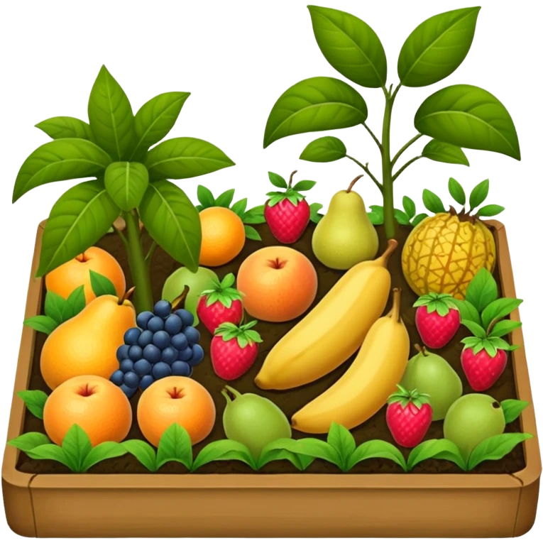 fruit garden bed emoji