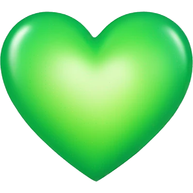 ligh green heart emoji