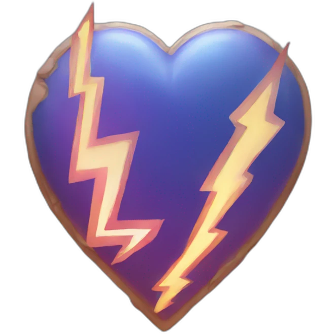 Thunder heart emoji