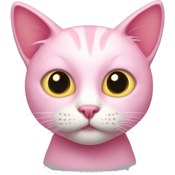 pink cat emoji