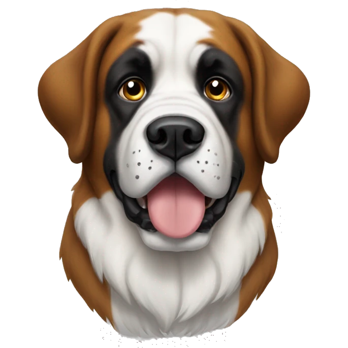 St Bernard dog emoji
