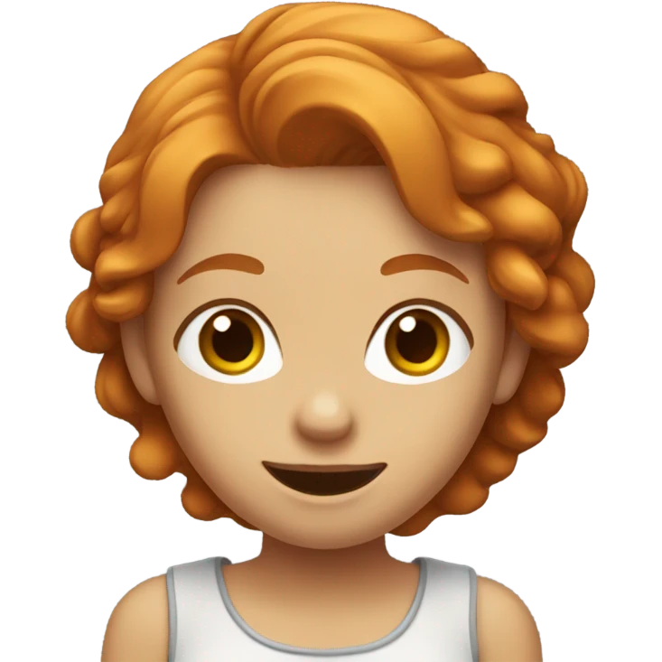 ginger coquette girl emoji