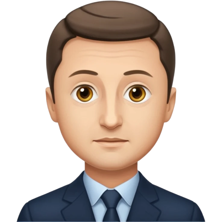 Make a super realistic Vladimir Zelensky. As realistic as you can emoji
