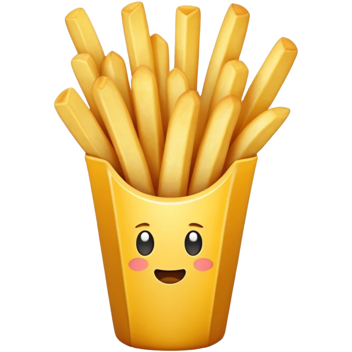 french fry emoji
