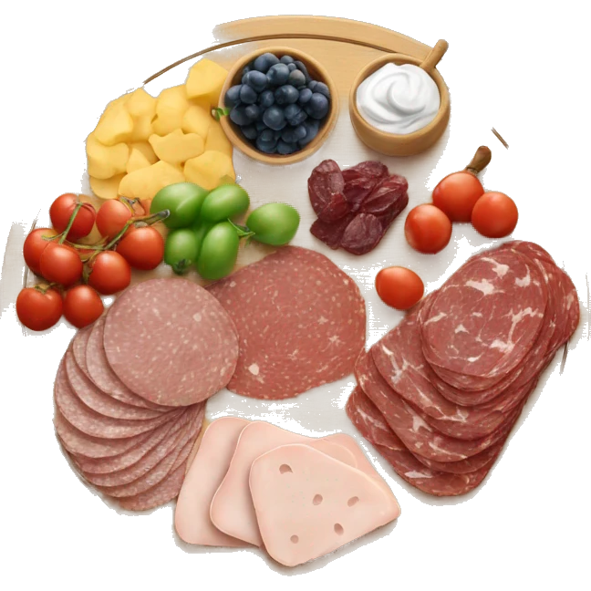 Charcuterie board emoji