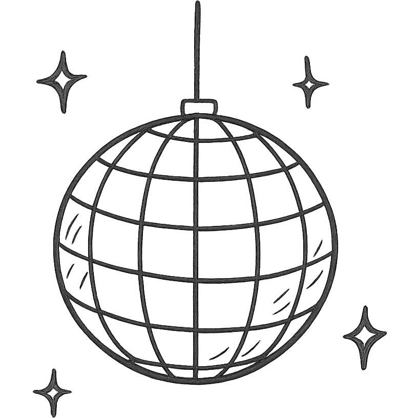 disco ball emoji