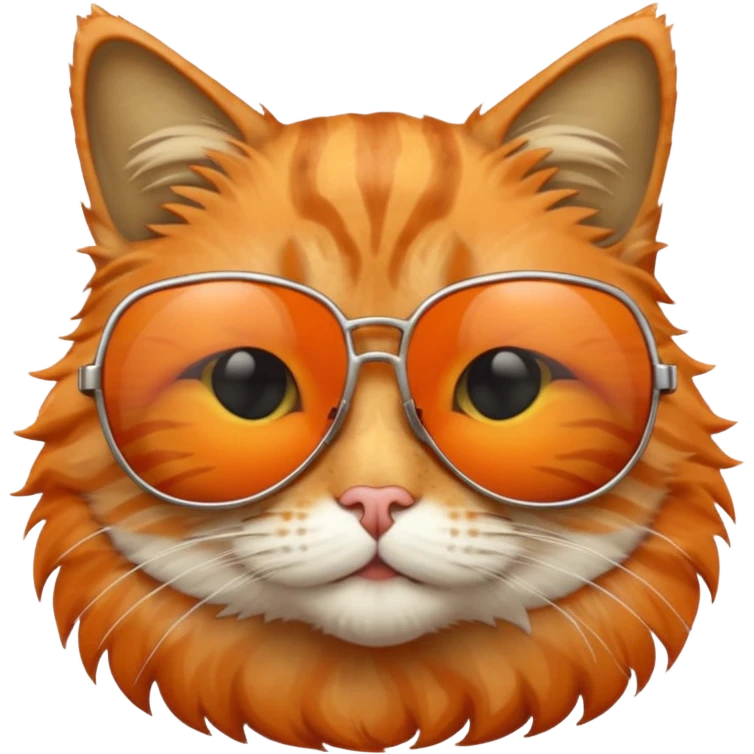 Cat wearing sunglasses emoji