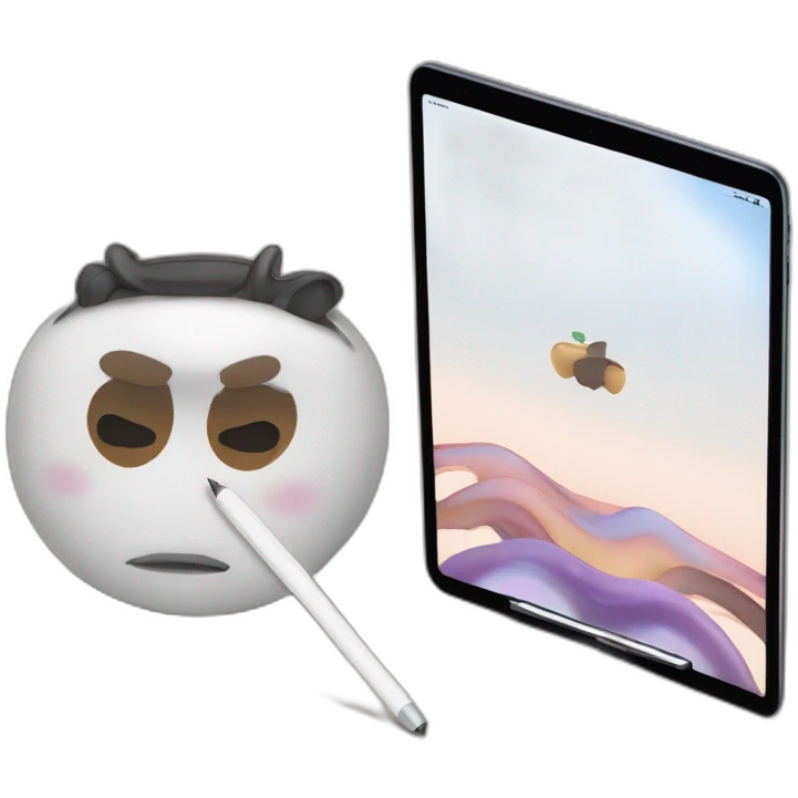ipad pro 11 and apple pencil emoji