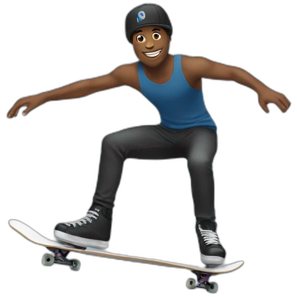 Skater emoji