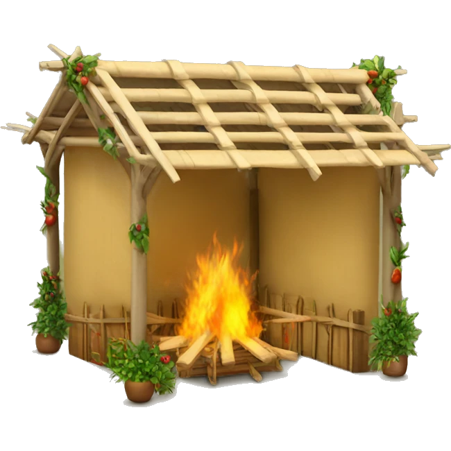 sukkah decorated emoji