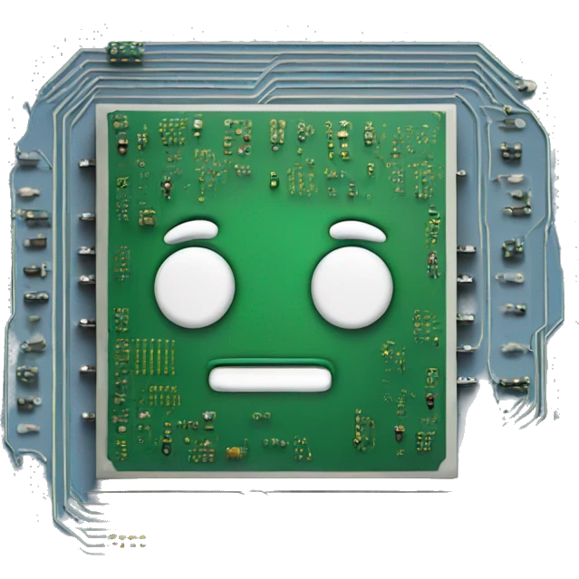 circuit board isometry emoji