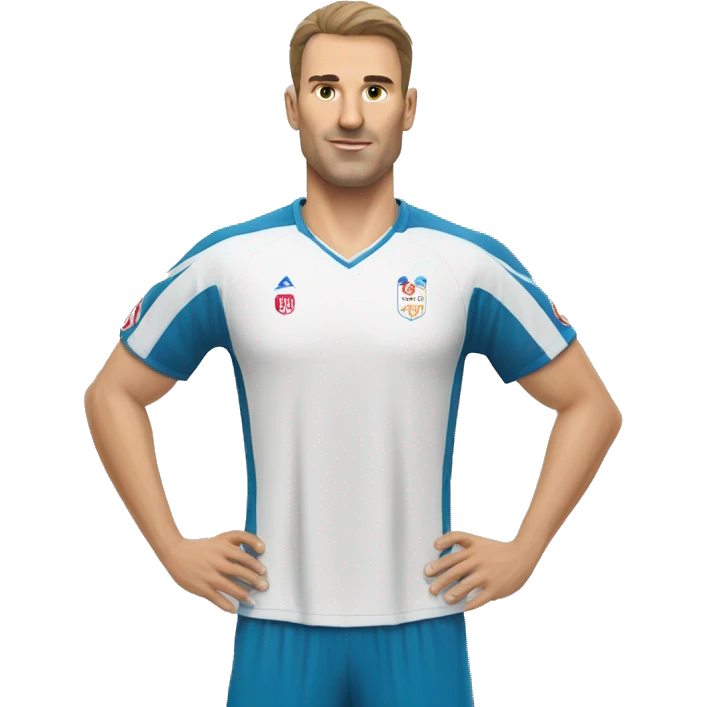 Handball player Dainis Krištopāns  emoji