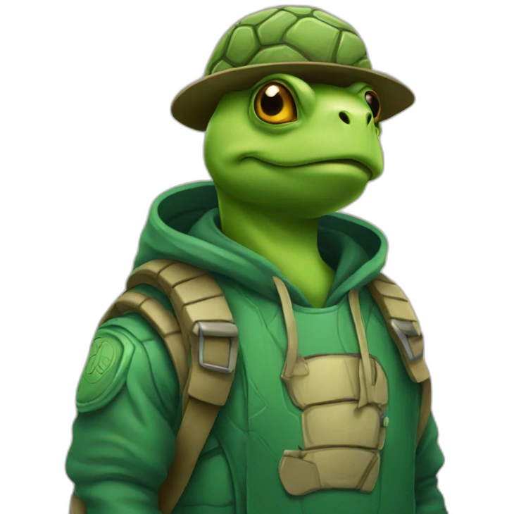 turtle swag emoji