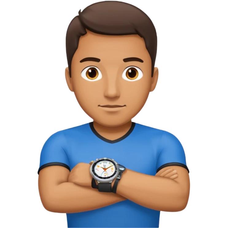 man with sport Watch emoji