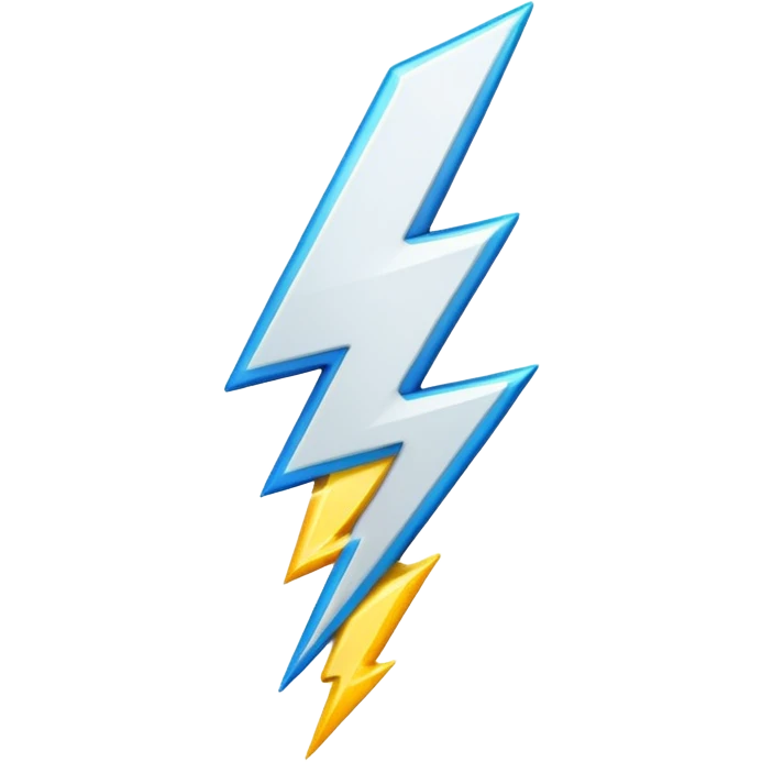 lighting bolt emoji