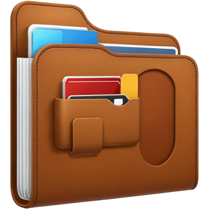 thick folder closed emoji