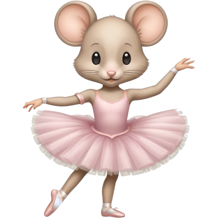 a ballet dancer mouse emoji