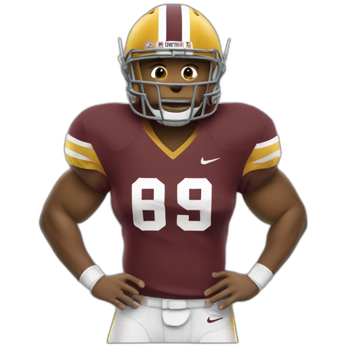 Gopher football player emoji