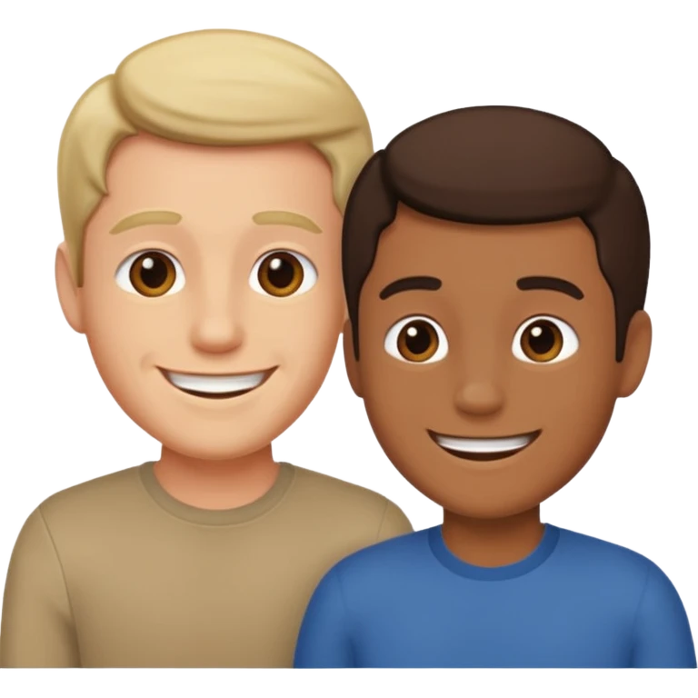 men having a conversation emoji