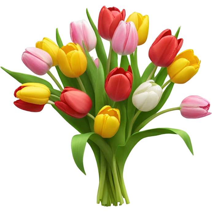 tulips emoji