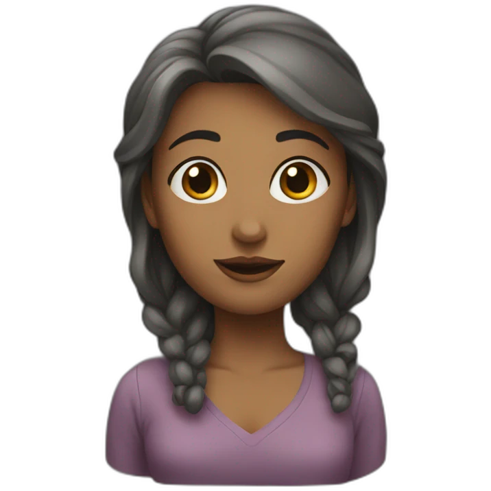 Femme en emoji