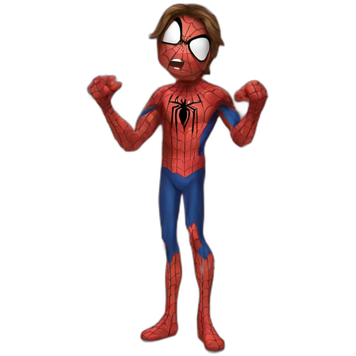 Spiderman meme emoji