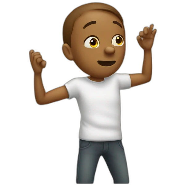 Dab avec les mains emoji