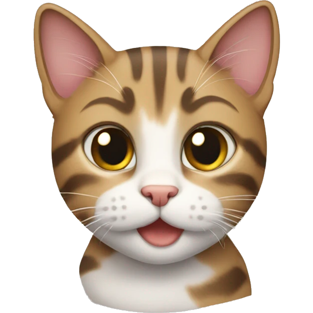 cute tabby cat emoji