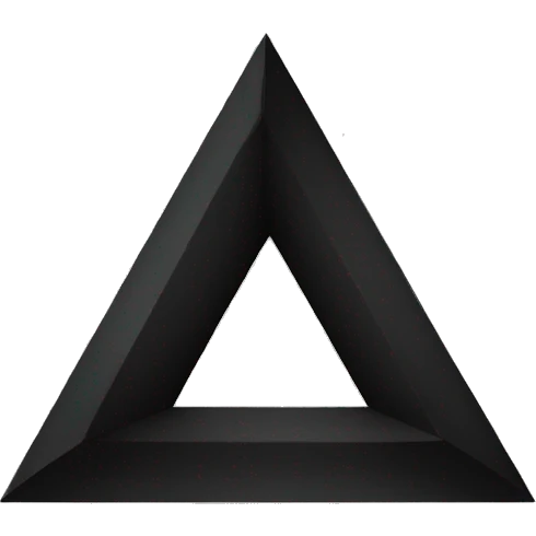 triangle noir emoji