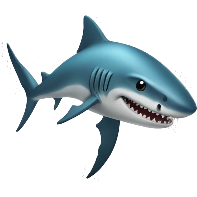 Un tiburón con alas  emoji