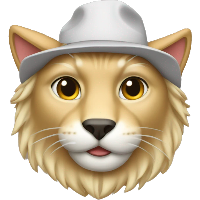 Blond Arizona wildcat instants hat emoji