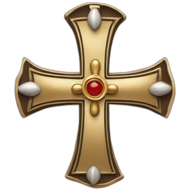 Cross of the Order of the Holy Sepulchre emoji