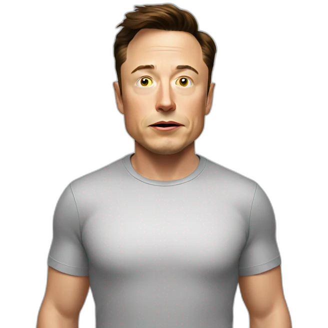 elon musk sweating emoji