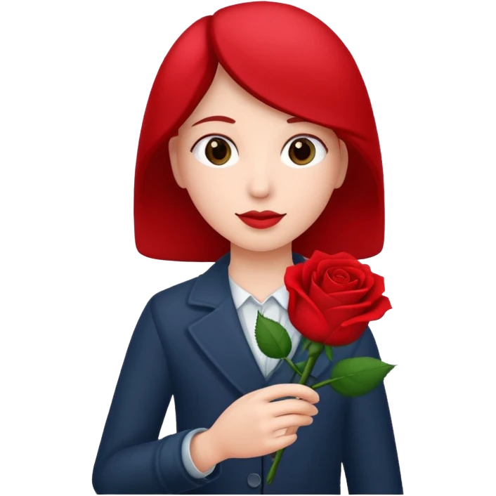 داخل دستش گل روز باشه emoji