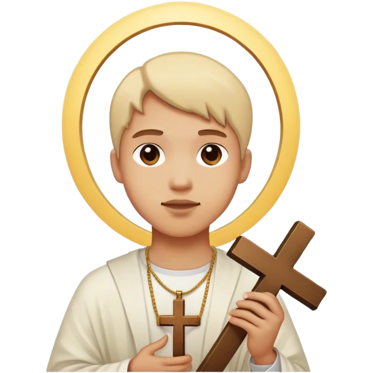 person with cross emoji