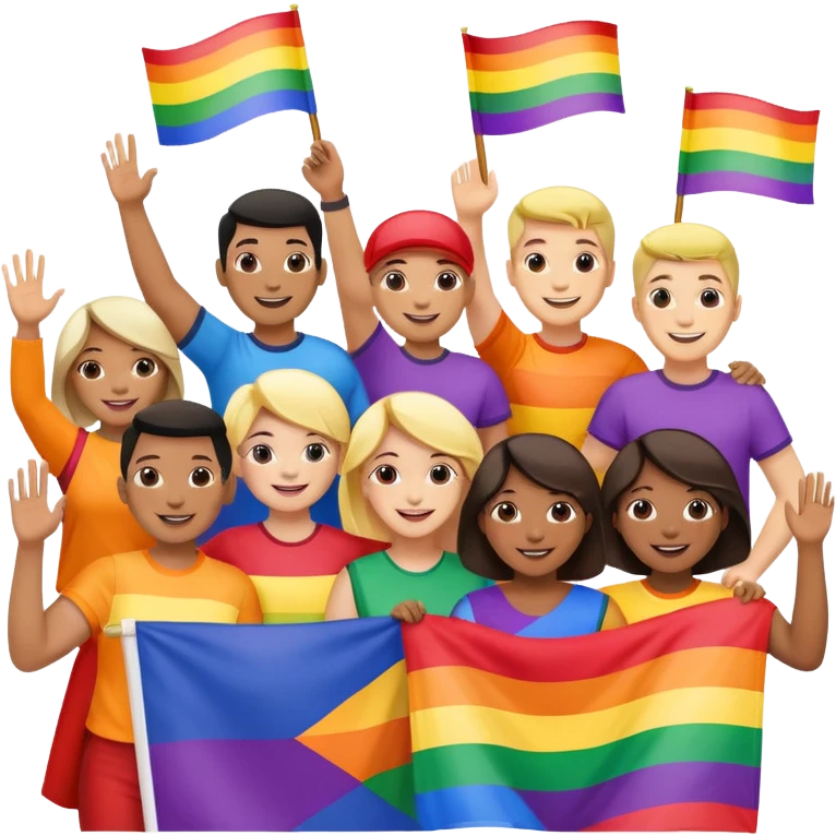 pride charcters emoji