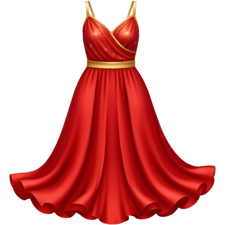 glitter red Summer emoji