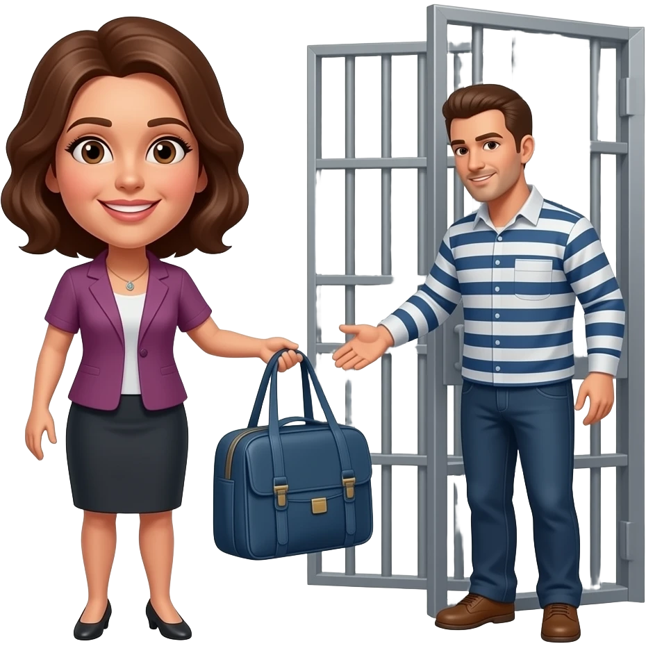 Wife Dropping Husband off at PRISON emoji